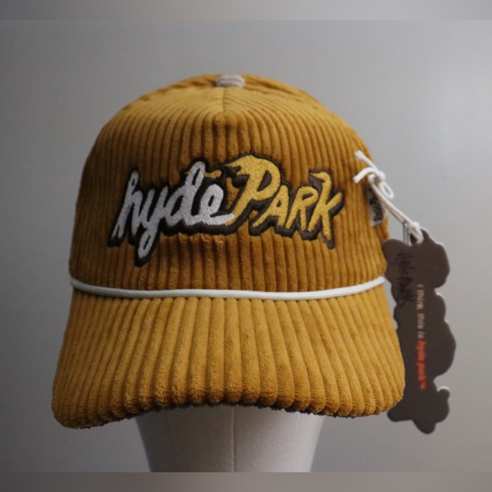 Hyde Park Mustard Yellow Corduroy Hat
